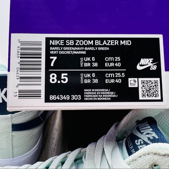 Nike SB Zoom Blazer Mid - Picture 8 of 9